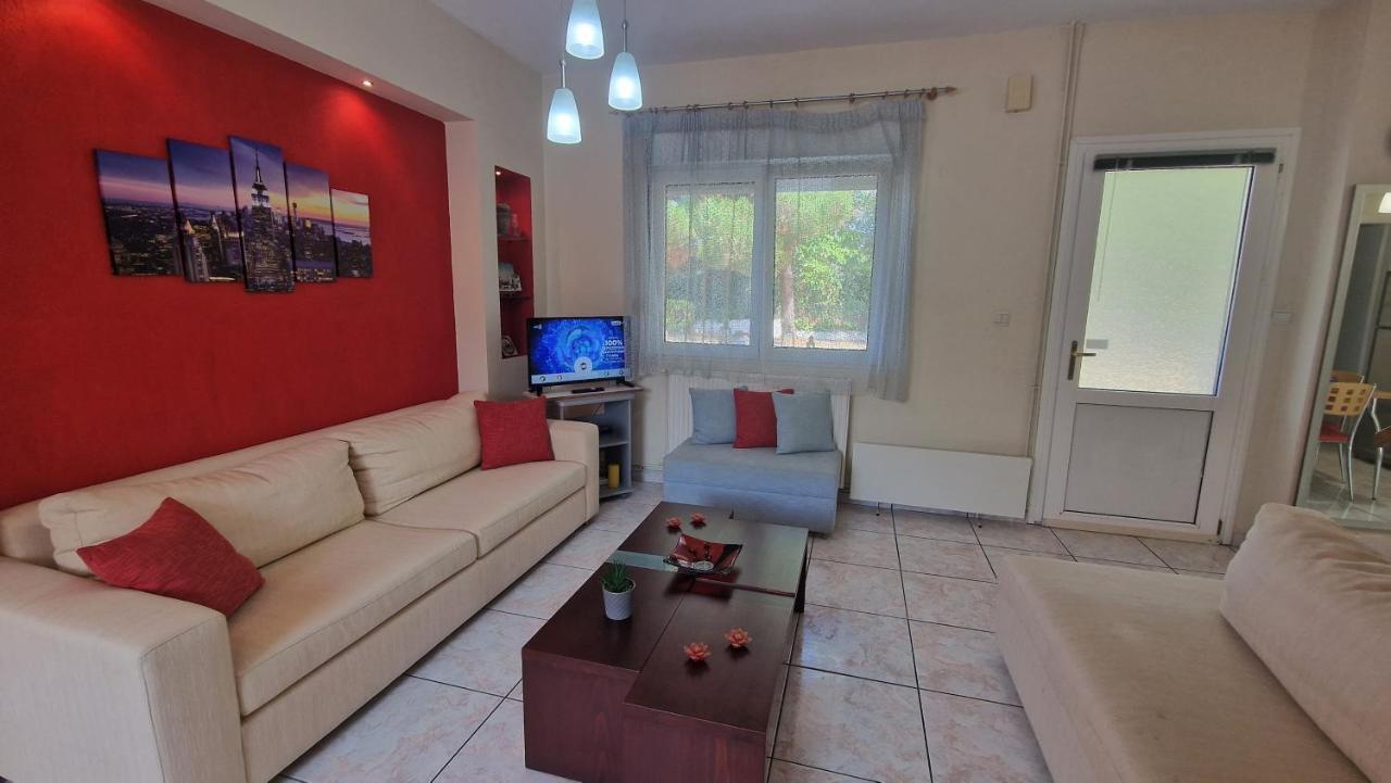 Modern Sea Villa In Leptokaria Luaran gambar