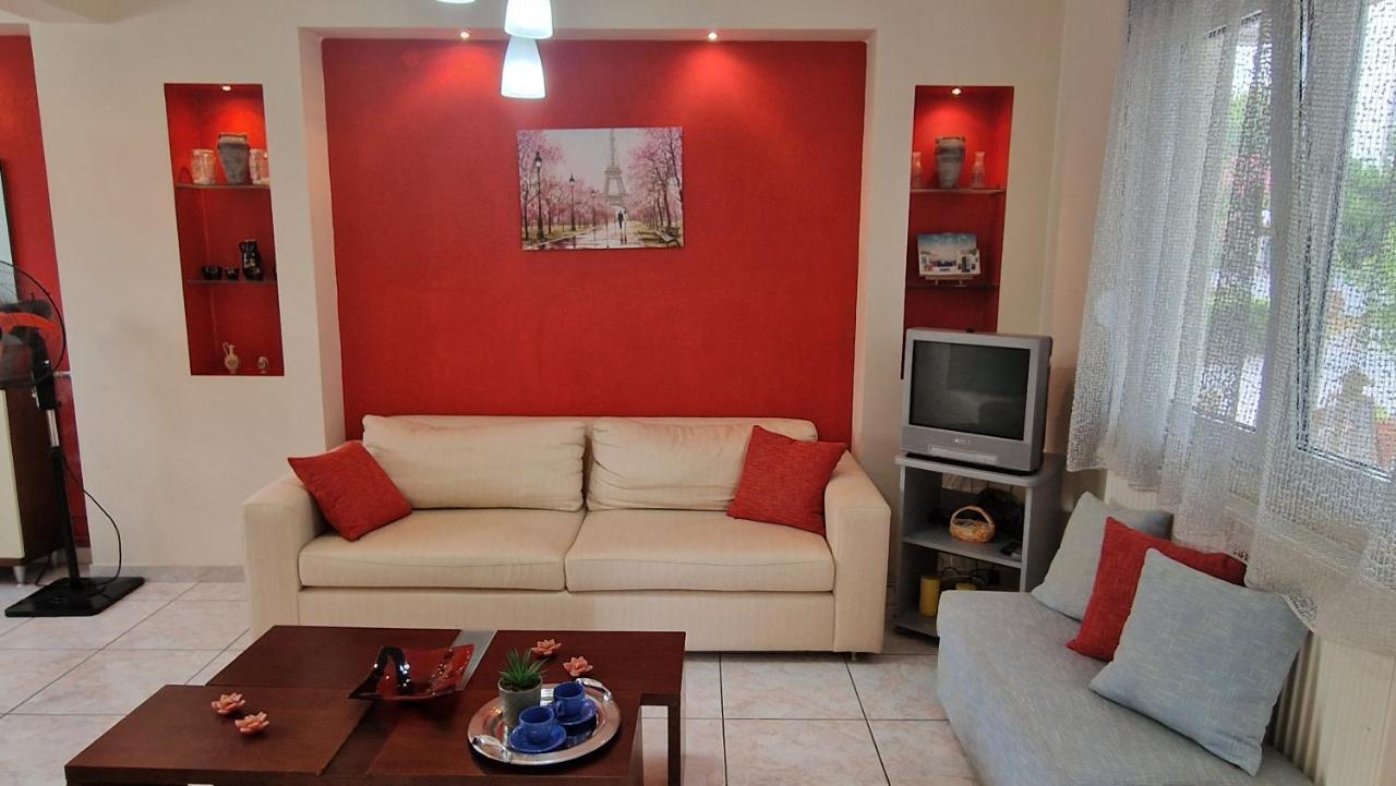 Modern Sea Villa In Leptokaria Luaran gambar