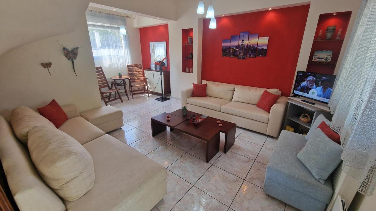 Modern Sea Villa In Leptokaria Luaran gambar